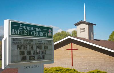 Stolen cross returned to Emanuel Baptist Church