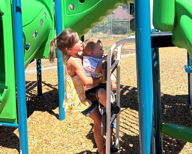 Underwood playground opens