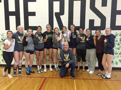 HRV volleyball easily wins Parkrose tourney