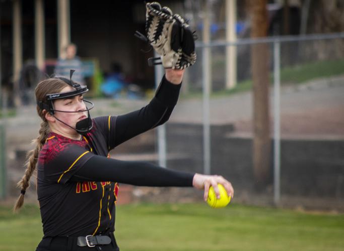 The Dalles varisty softball  March 17, 2022