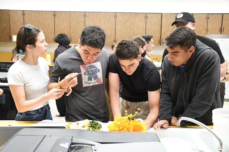 Student chefs compete at Columbia High