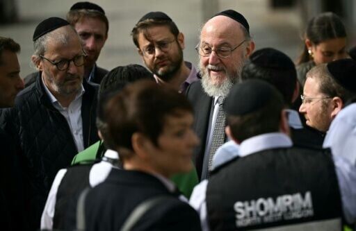 'Such attacks need to stop now,' said Britain's chief rabbi Ephraim Mirvis