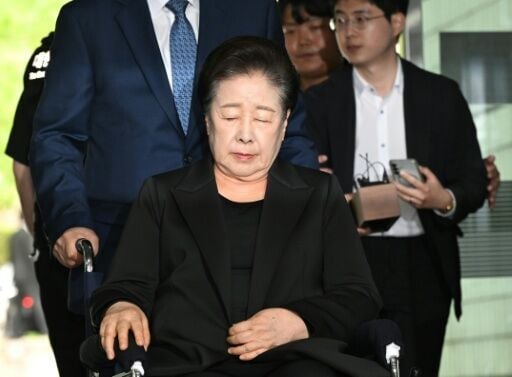 Han Hak-ja, known to her followers as 'holy mother', faces graft charges over cash payments to a South Korean lawmaker linked to disgraced president Yoon Suk Yeol