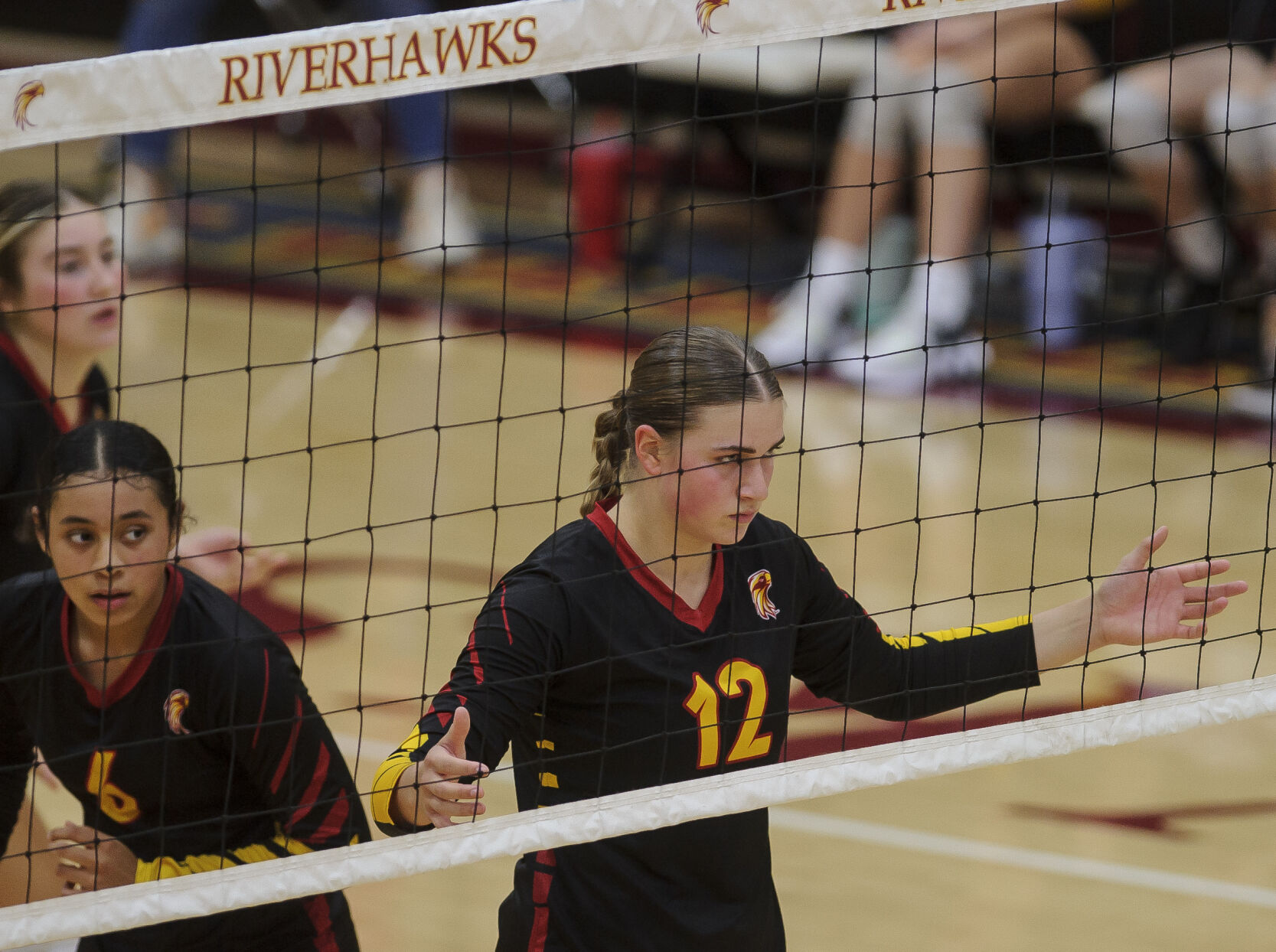 The Dalles volleyball versus Crook County