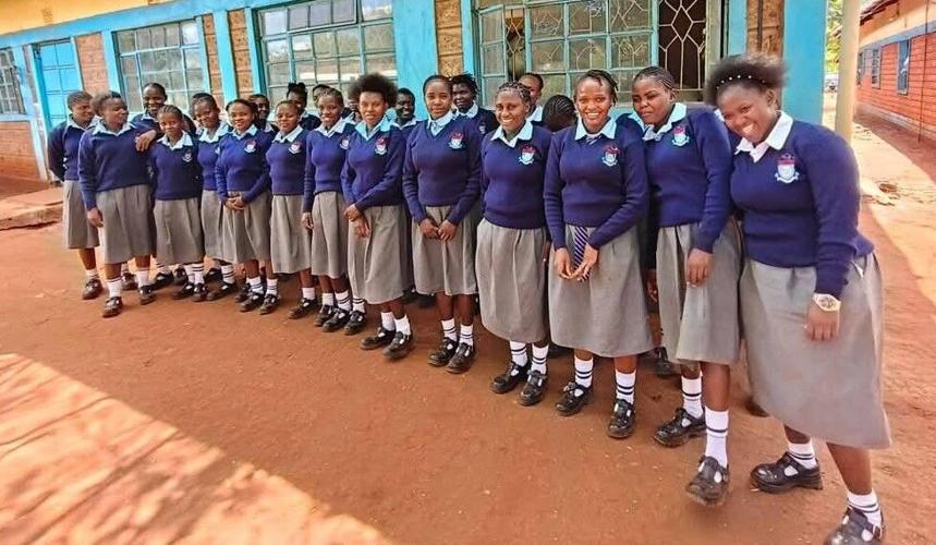 Cohort 3 gathered at the new Makindu Advanced Training College for boarding school.jpg