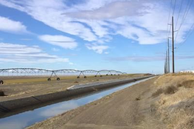 A pivot irrigation system