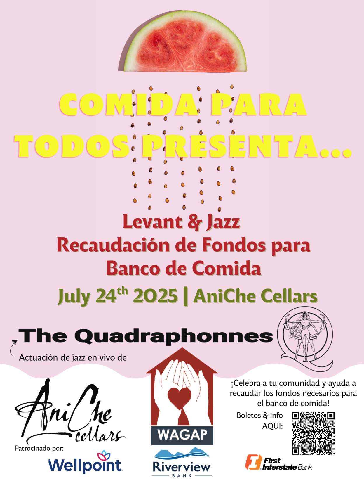 Food For All Summer Poster - FFA 25 Spanish