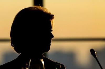 EU chief Ursula von der Leyen said Europe needed to act faster to become more competitive