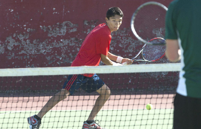 Tribe boys tennis wraps regular season