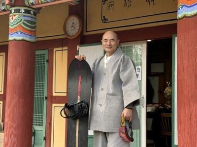South Korean monk Venerable Hosan is 'over the moon' after three snowboarders who took part in his youth competition went on to win Olympic medals