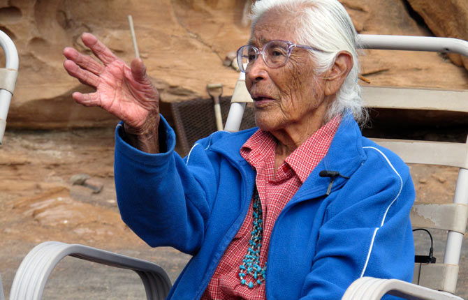 Navajo woman family’s last link to monument land