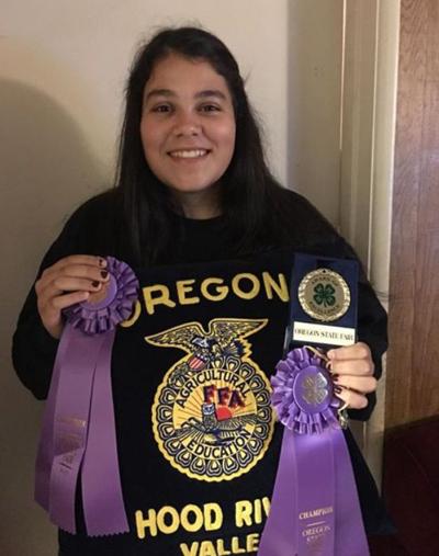 HRV senior wins medals in Food and Sewing at Oregon State Fair