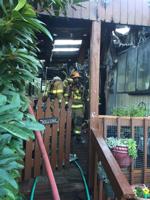 Blaze displaces Washougal family