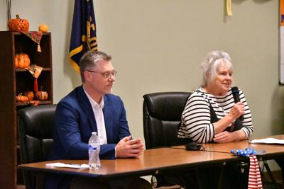 The Dalles City Council incumbent Dan Richardson and challenger Debra Liddell Gomez