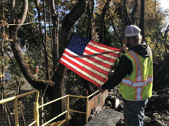 Lone kayak survives fire at Kayak Shed