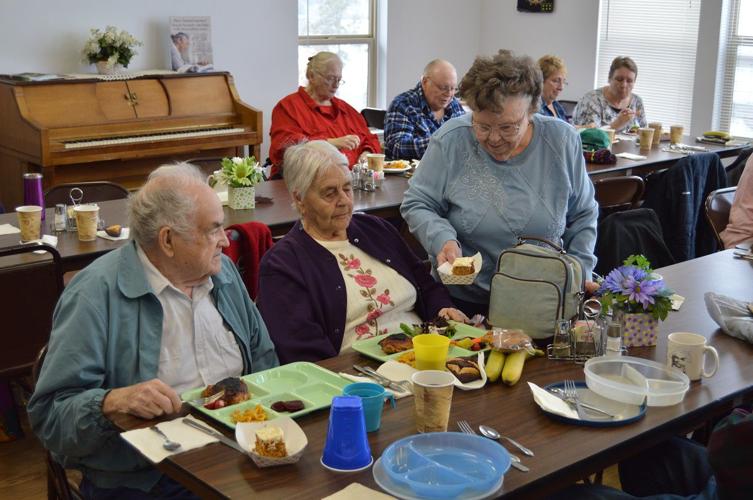 Dinner is served: Mosier Valley Senior Center, Up, Running and Looking to Future