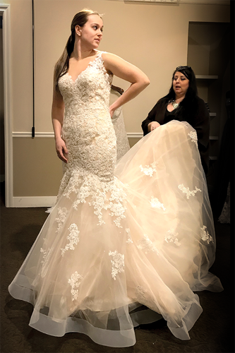 Finding the perfect dress