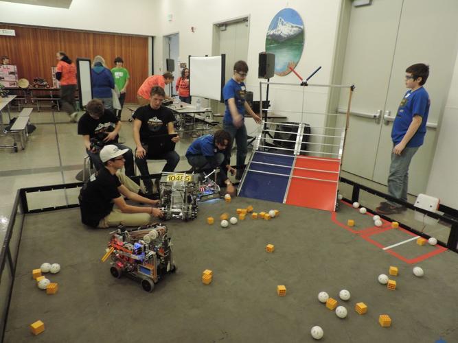 HRVHS robotics runs the table at League