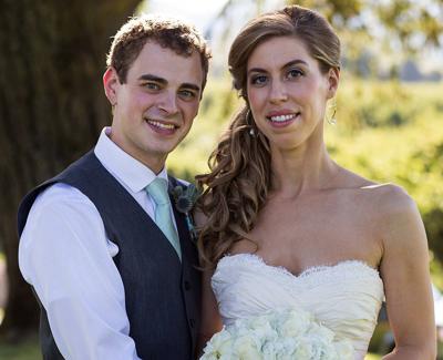 Meagan Thomsen and David Rummel are wed