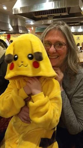 Margie with granddaughter Evelyn Szubski.