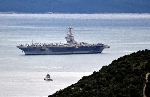 The world's largest aircraft carrier USS Gerald R. Ford, has headed to Croatia for repairs, but ythe US is building up other forces in the Middle East, threatening Iran