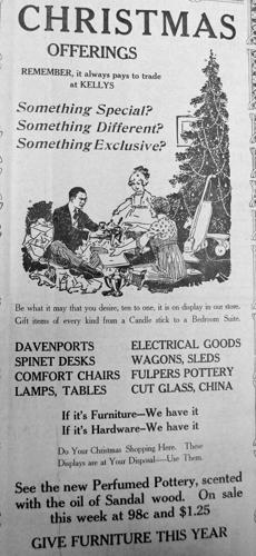 1922 Christmas ad