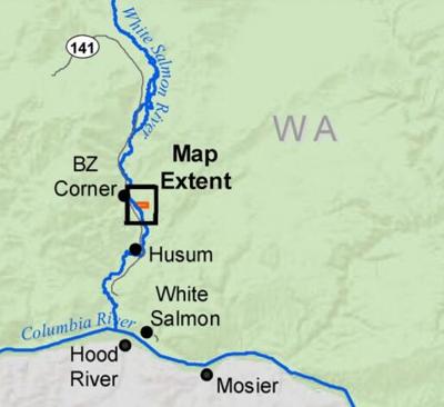 Approximate location of the proposed project