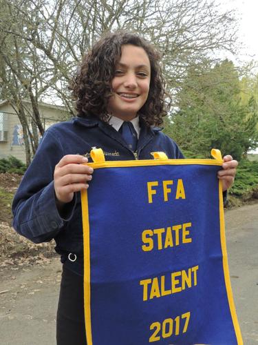 Gaby Santa Cruz elected to State FFA