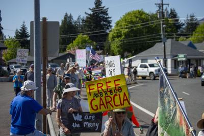 May Day protest