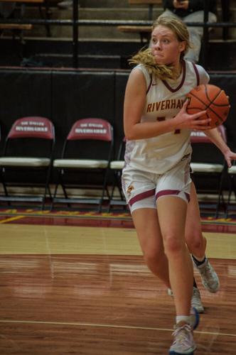 The Dalles girls basketball versus North Marion