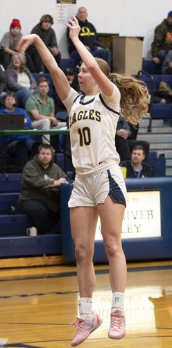 Emily Doss shoots the ball against King's Way Christian  Zach Thummel photo