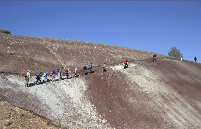 Field trip is school with a view: Students learn of fossils, stars and evolution