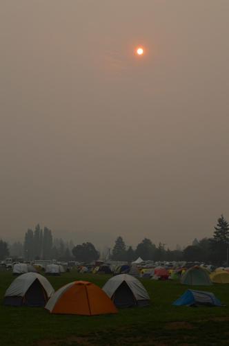 Odell fire camp supports a growing cadre of firefighters