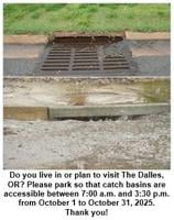 Reminder: City-wide catch basin cleaning / Recordatorio: Limpieza de coladera para captura de aguas pluviales en toda la ciudad