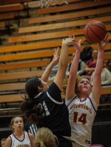 The Dalles girls basketball versus North Marion