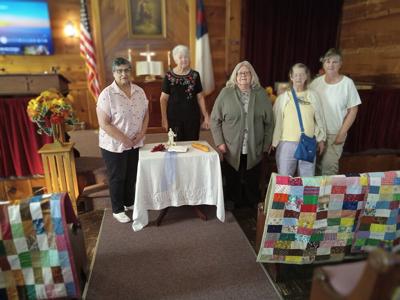 Quilts for fire victims