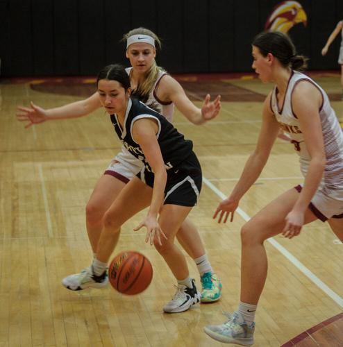The Dalles girls basketball versus North Marion