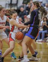 Horizon Christian girls basketball versus Ione-Arlington
