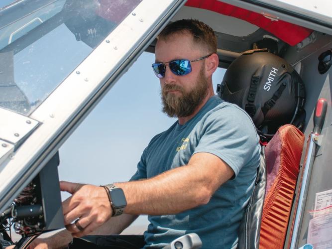 Fire Boss 231 pilot Colby Smith