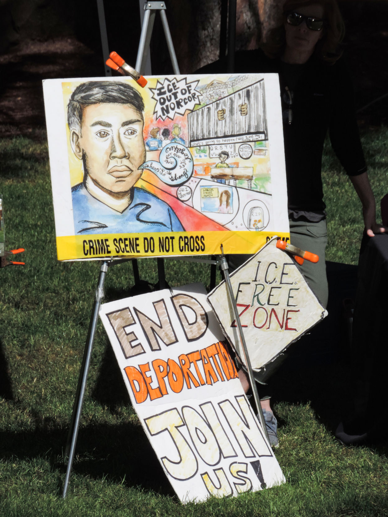 A9 latino fest, signs.JPG