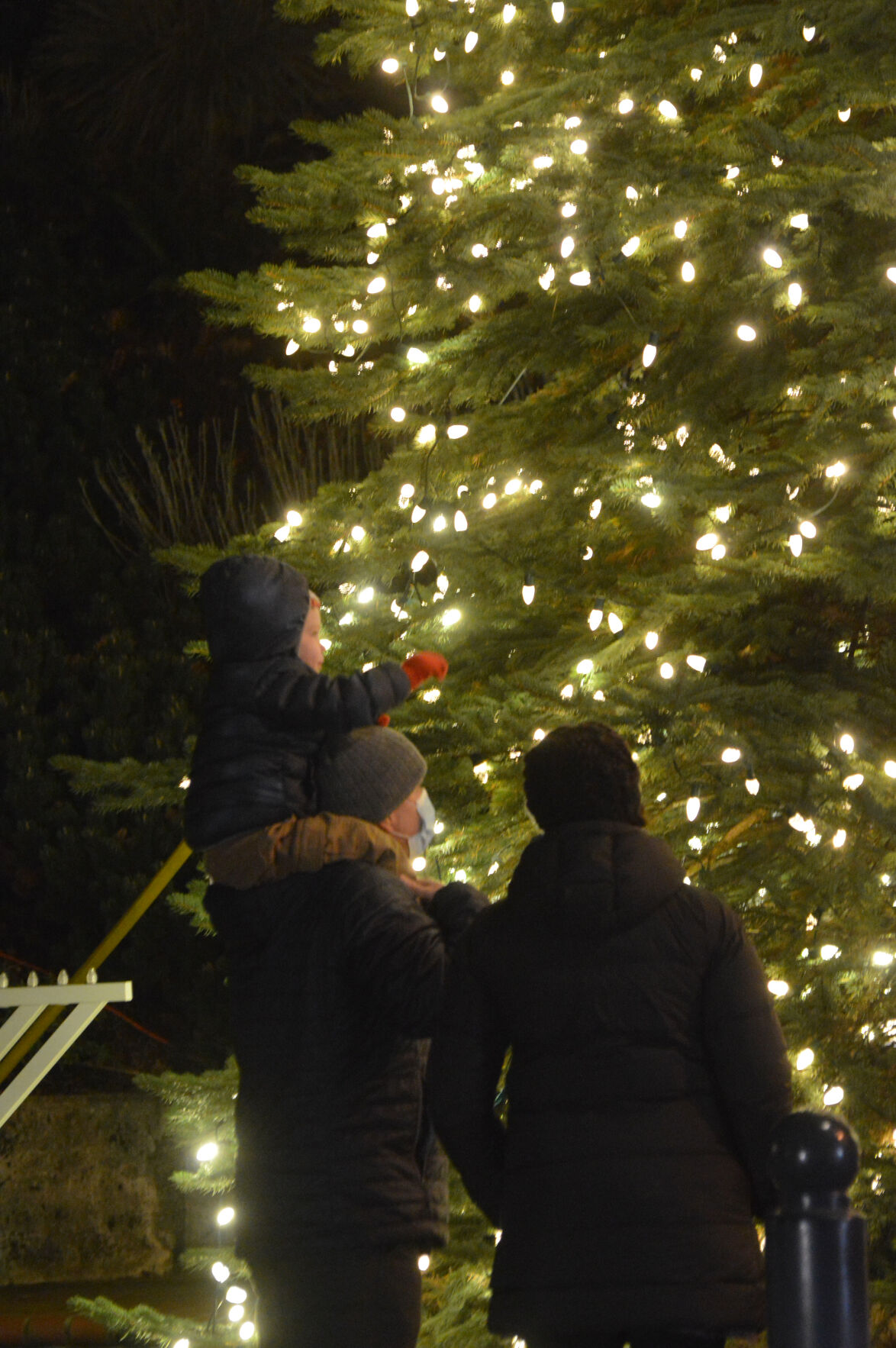 Hood River Tree Lighting and Firetruck Parade