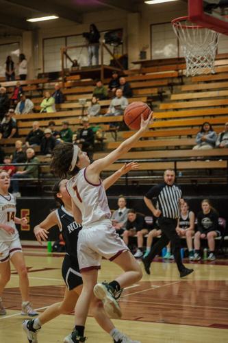 The Dalles girls basketball versus North Marion