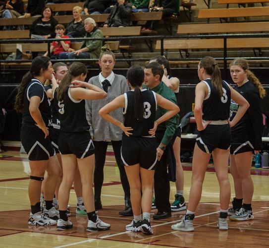 The Dalles girls basketball versus North Marion