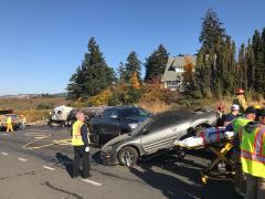 Crash on Highway 35 and Central Vale: Avoid area