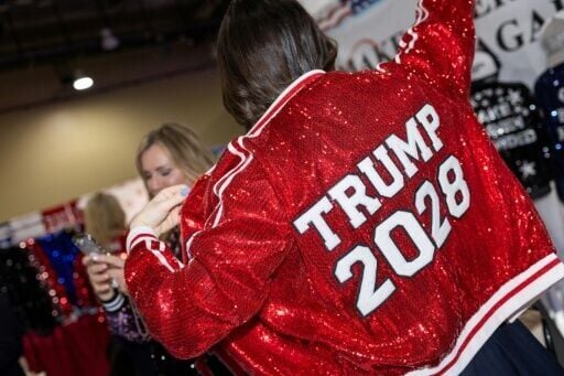 An attendee at the Conservative Political Action Conference (CPAC) in Grapevine, Texas, this week