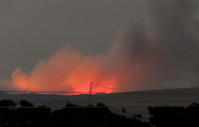 FIRE ROARS WEST