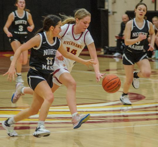 The Dalles girls basketball versus North Marion