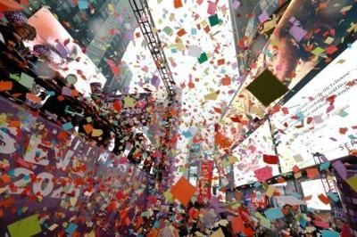 New Year's Eve rehearsals in New York, which will see in 2026 16 hours after Sydney