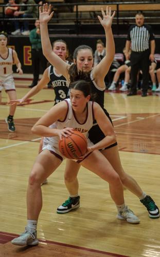 The Dalles girls basketball versus North Marion