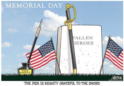 Grateful to the sword